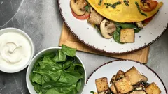 Omeleta bez vajec: úžasný recept pro plnou chuť a zdraví